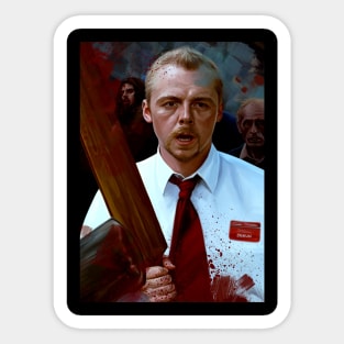 Shaun of the Dead Sticker